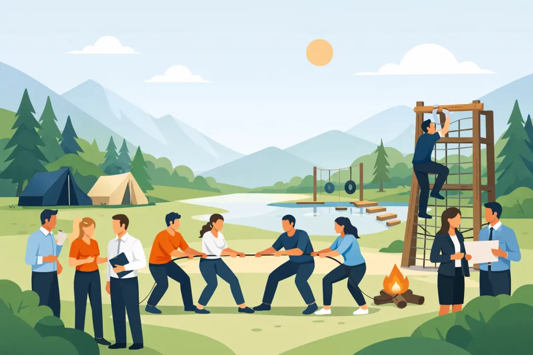 Outdoor Teamevent Firmen richtig planen
