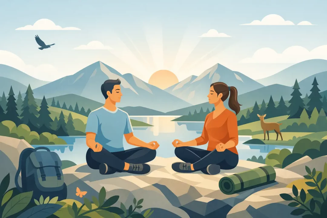 Resilienz Training in der Natur wirkt