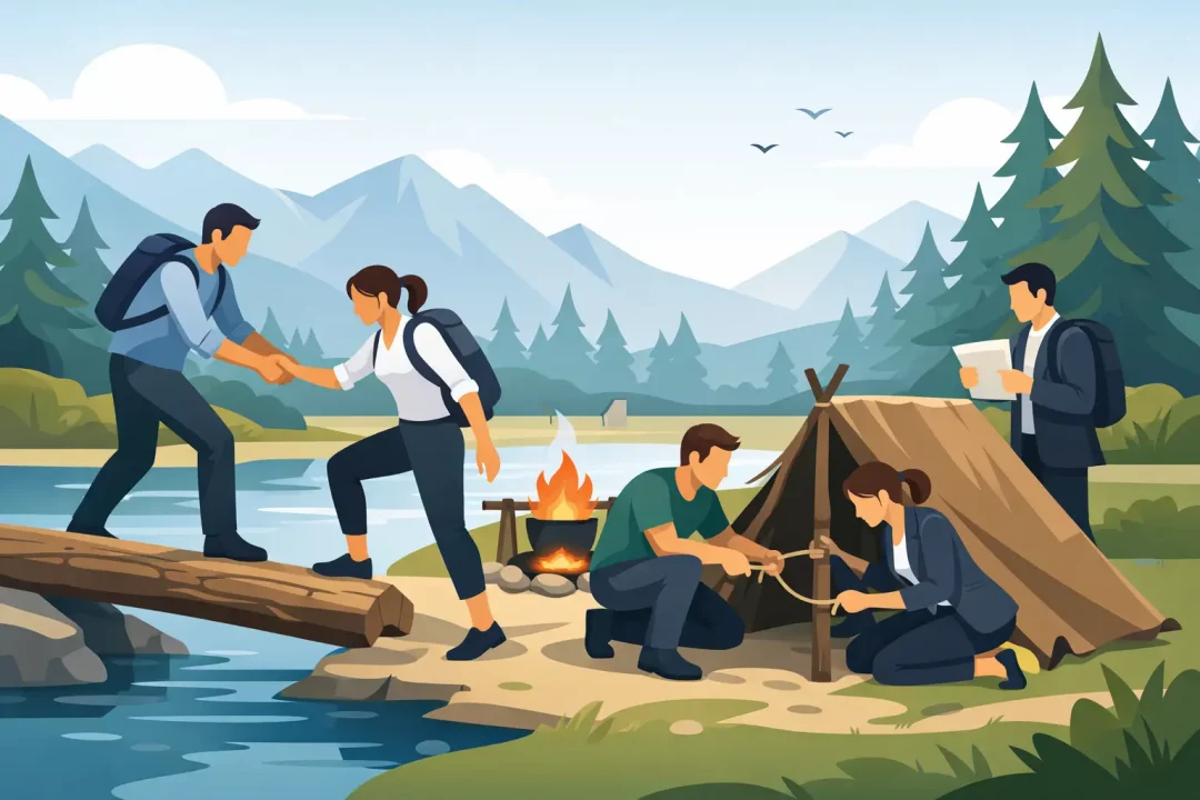 Survival Teambuilding mit echtem Effekt