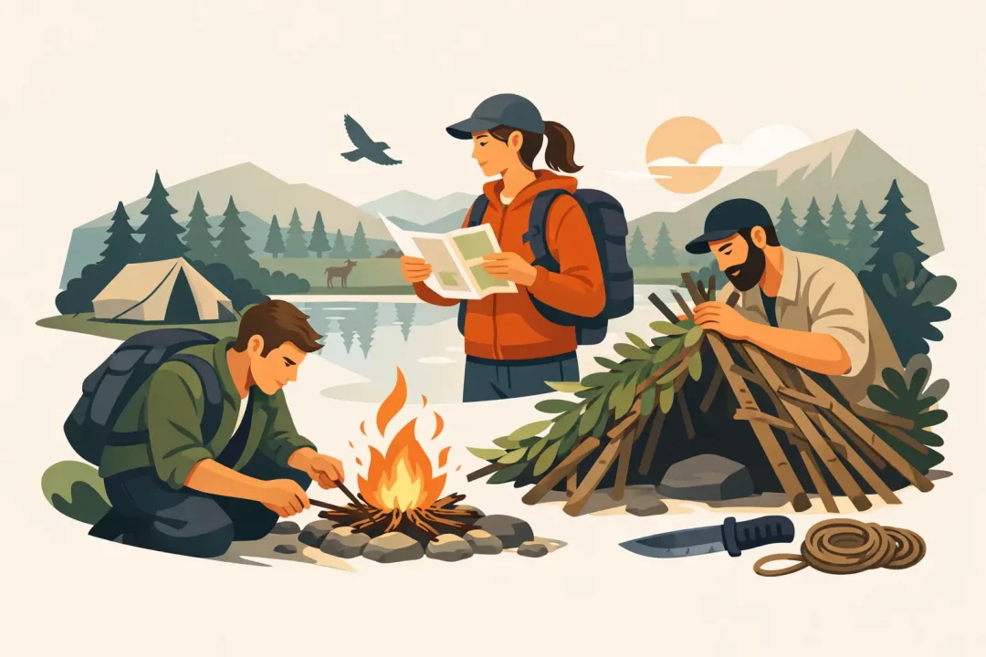 Survival Wochenende für Erwachsene erleben