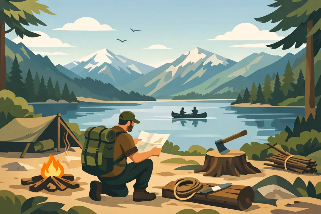 Bushcraft Achensee Kurs richtig wählen