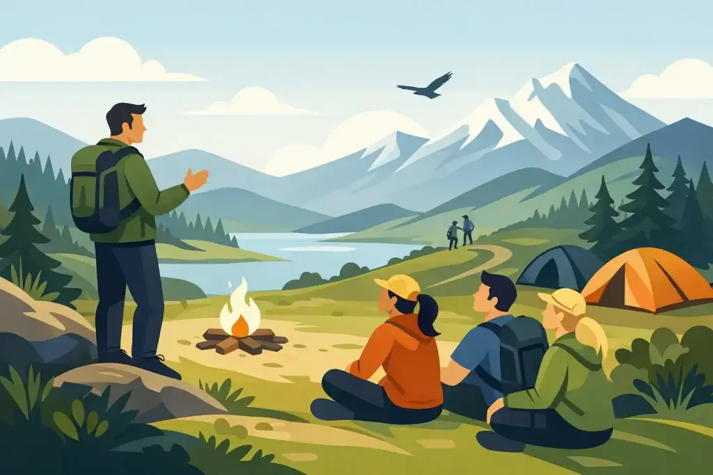 Natürliche Führung im Outdoor-Team erleben