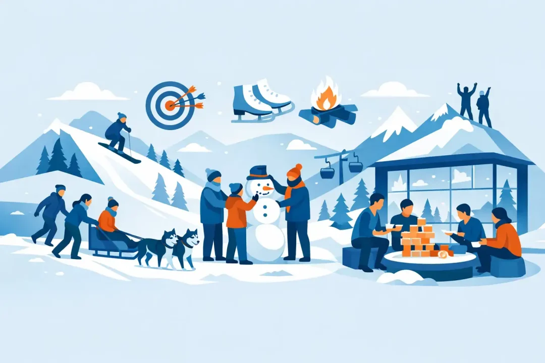 Die 10 besten Ideen für Winter-Teamevents